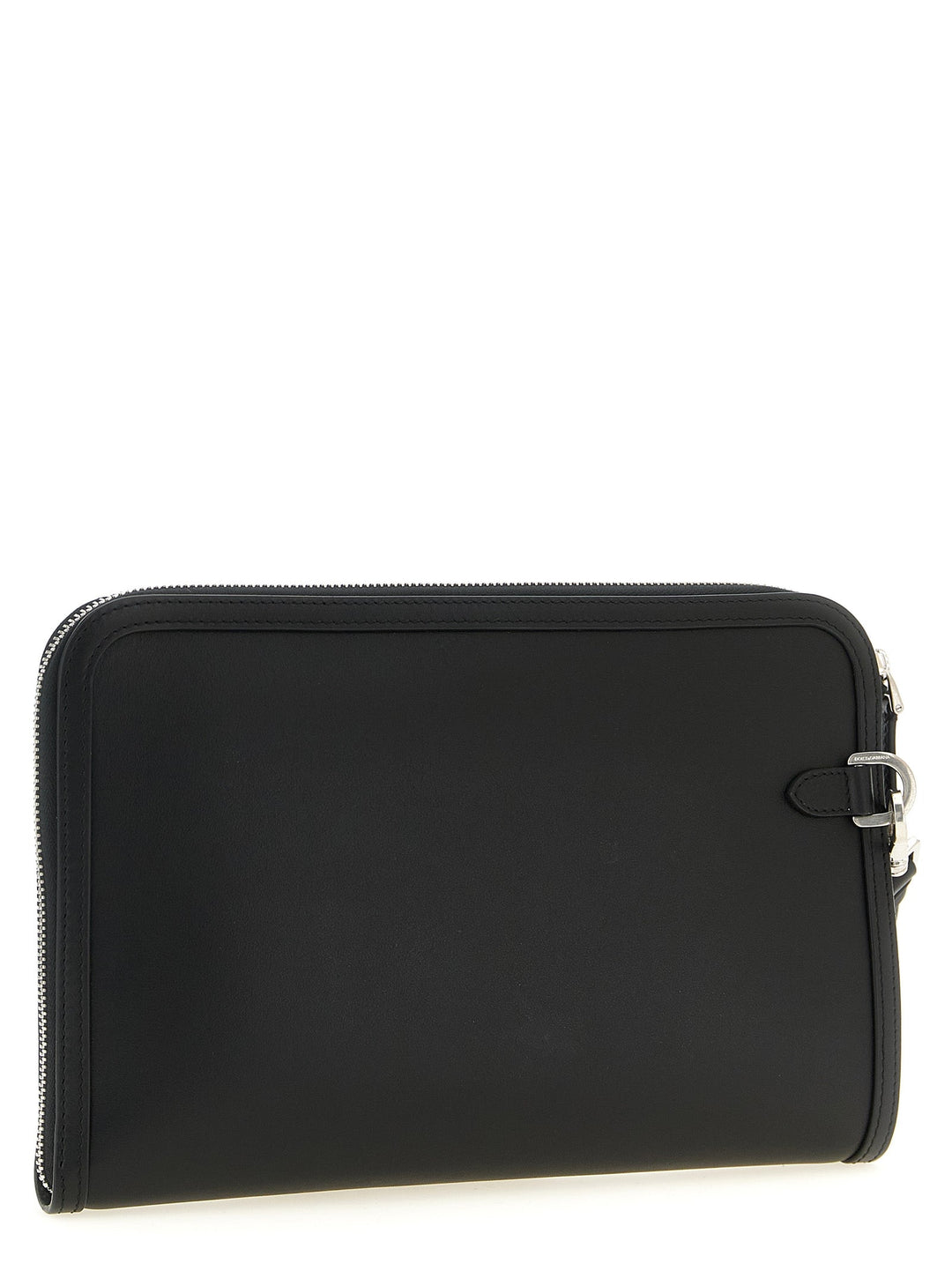 Men’s Dolce &amp; Gabbana Bicolor Calfskin Clutch Bag