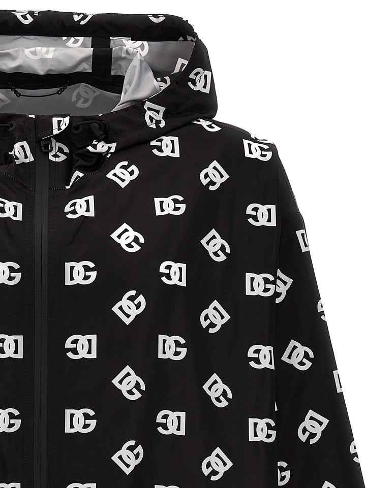 Men’s Dolce &amp; Gabbana Bicolor Polyester Shell Jacket