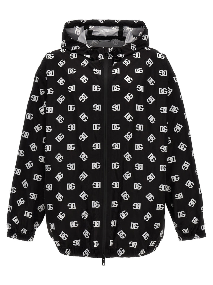 Men’s Dolce &amp; Gabbana Bicolor Polyester Shell Jacket