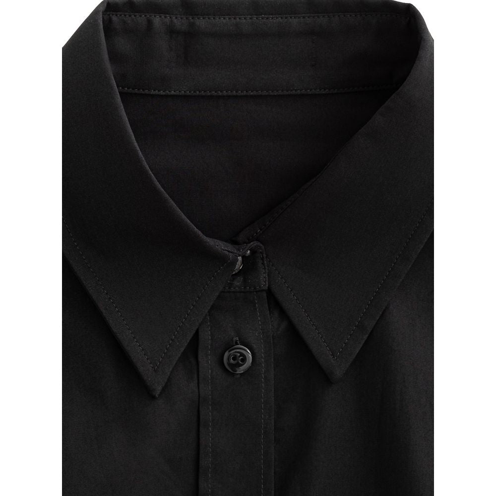 Men’s Dolce &amp; Gabbana Black Cotton Dress Shirt