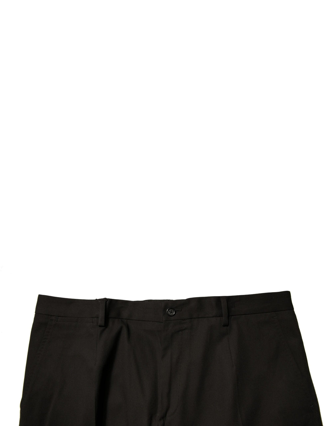 Men’s Dolce &amp; Gabbana Black Cotton Men Cargo Casual Pants