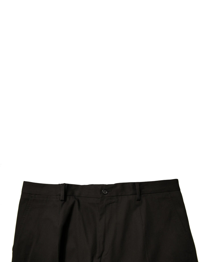 Men’s Dolce &amp; Gabbana Black Cotton Men Cargo Casual Pants