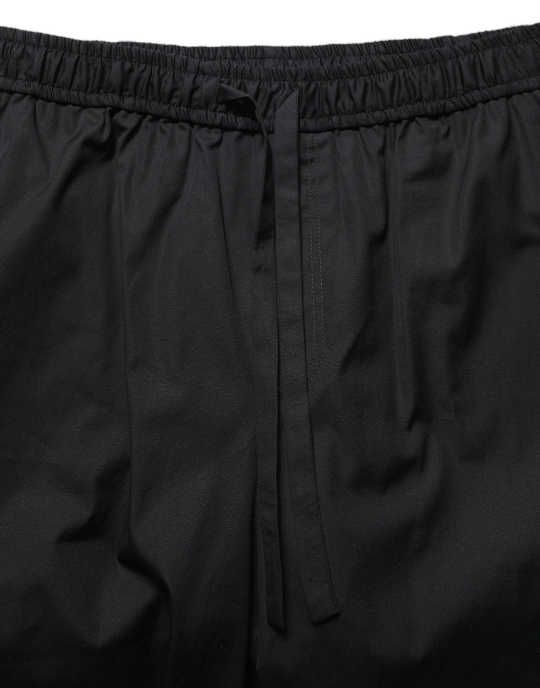 Men’s Dolce &amp; Gabbana Black Cotton Sweatshorts Men Bermuda Shorts