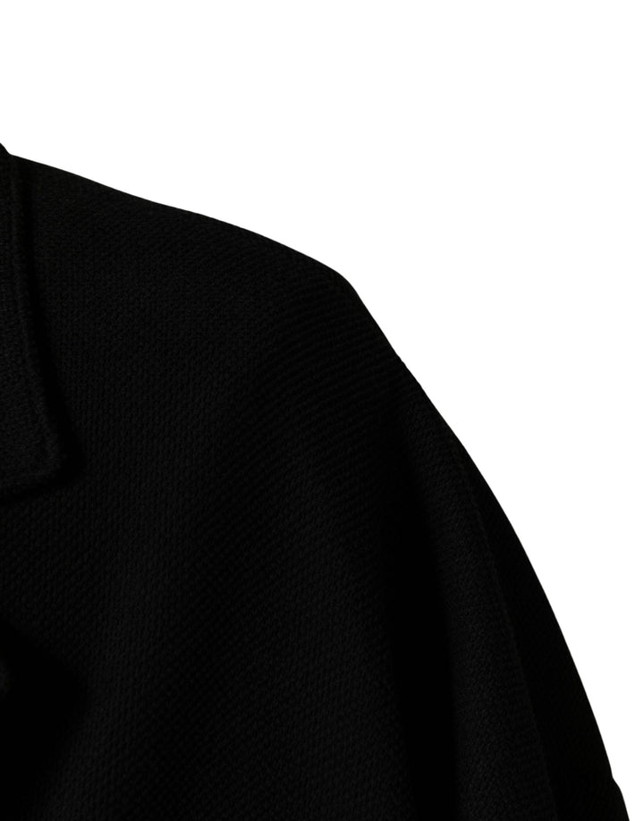 Men’s Dolce &amp; Gabbana Black Double Breasted 2 Buttons Suit Jacket