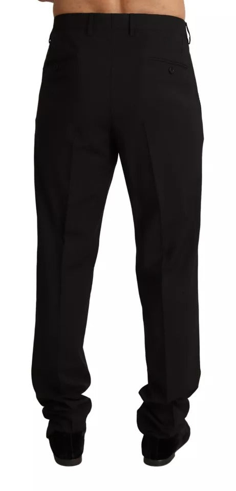 Men’s Dolce &amp; Gabbana Black Dress Formal Skinny Pants