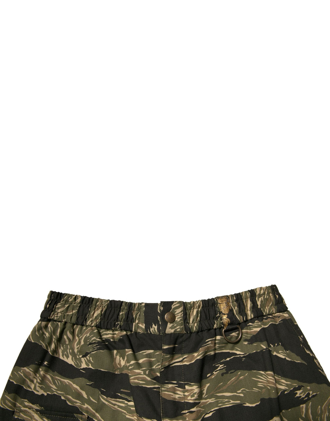 Men’s Dolce &amp; Gabbana Black Gold Patterned Cotton Bermuda Shorts