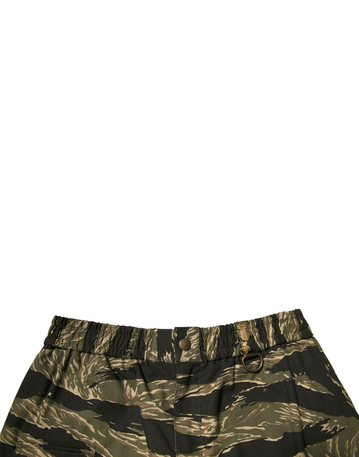 Men’s Dolce &amp; Gabbana Black Gold Patterned Cotton Bermuda Shorts