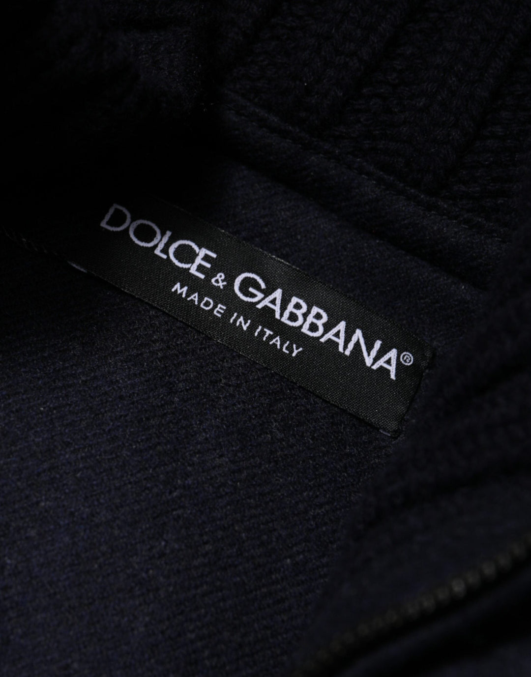 Men’s Dolce &amp; Gabbana Black Nylon Hooded Puffer Men Coat Jacket