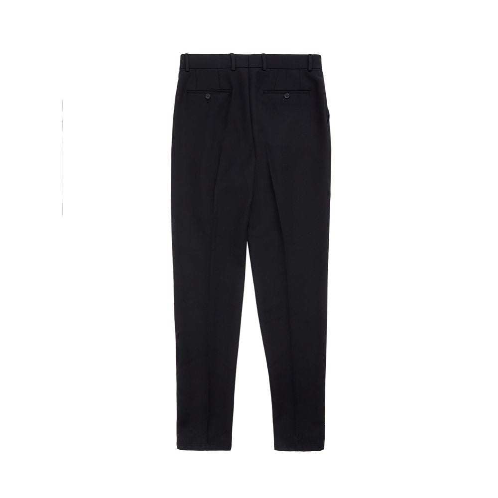 Men’s Dolce & Gabbana Black Polyester Dress Pants