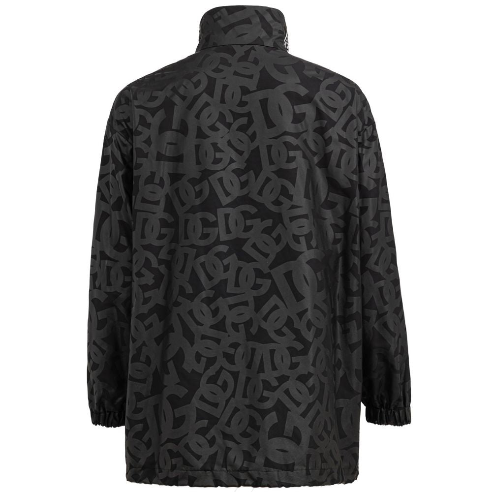 Men’s Dolce & Gabbana Black Polyester Shell Jacket