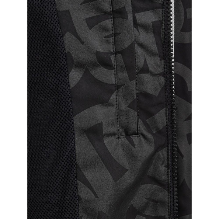 Men’s Dolce &amp; Gabbana Black Polyester Shell Jacket