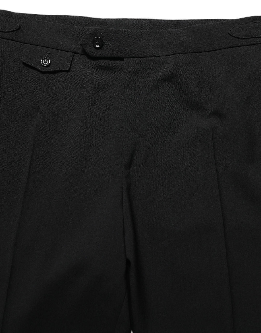 Men’s Dolce &amp; Gabbana Black Tapered Leg Men Dress Trouser Pants