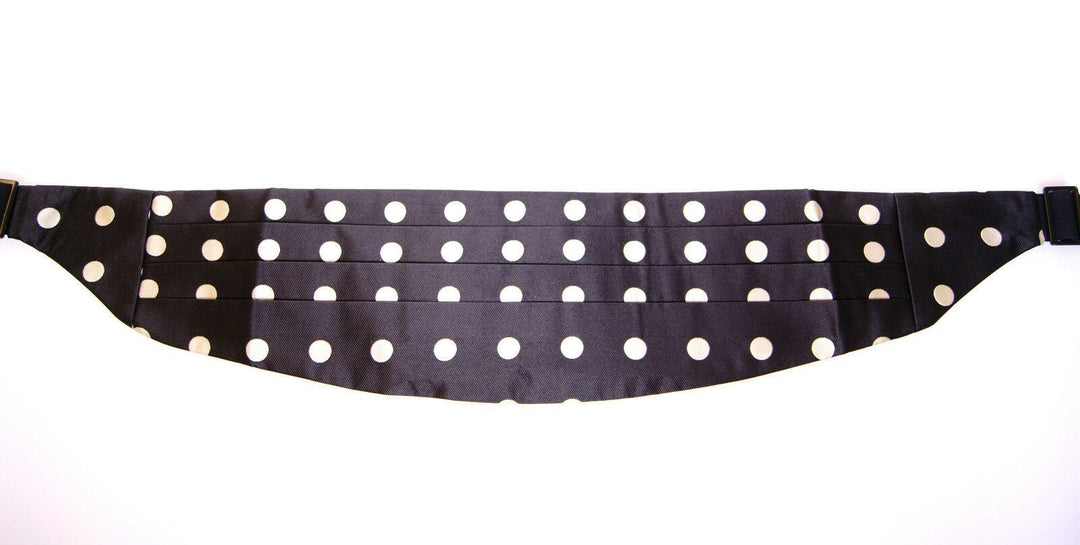 Dolce &amp; Gabbana Black Waist Smoking Tuxedo Cummerbund Belt