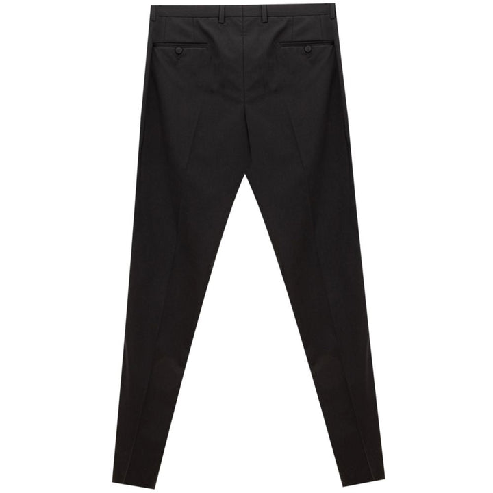 Men’s Dolce &amp; Gabbana Black Wool Dress Pants