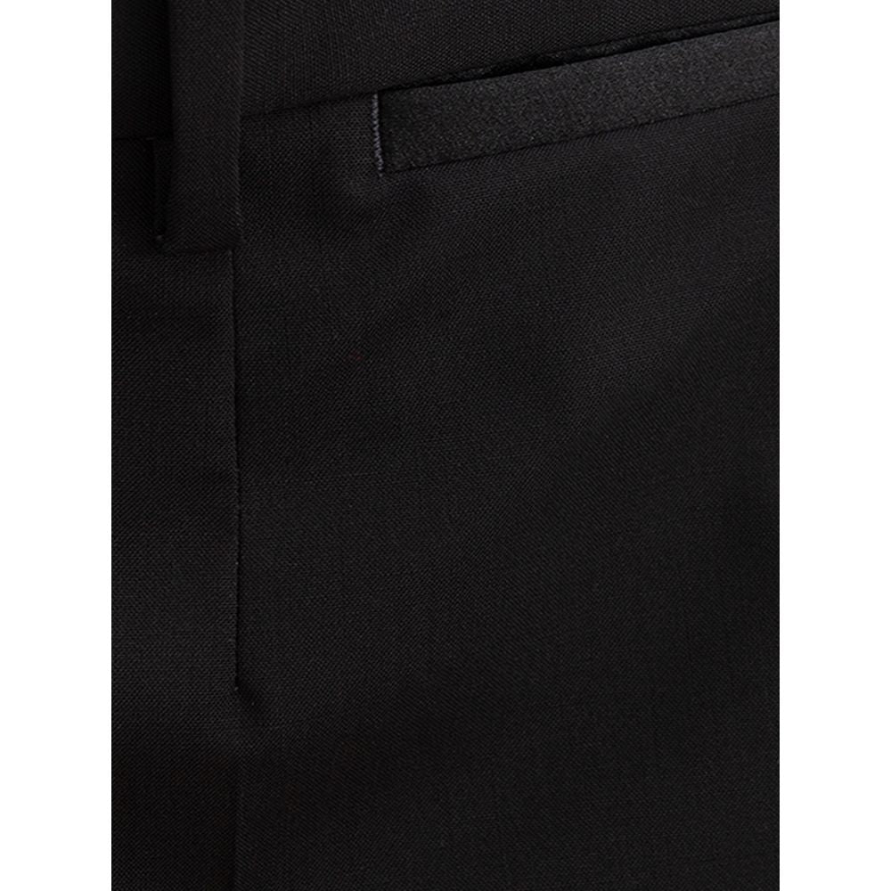 Men’s Dolce &amp; Gabbana Black Wool Dress Pants