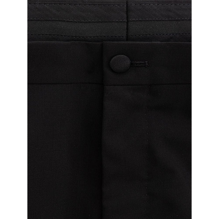 Men’s Dolce &amp; Gabbana Black Wool Dress Pants