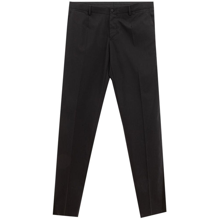 Men’s Dolce &amp; Gabbana Black Wool Dress Pants