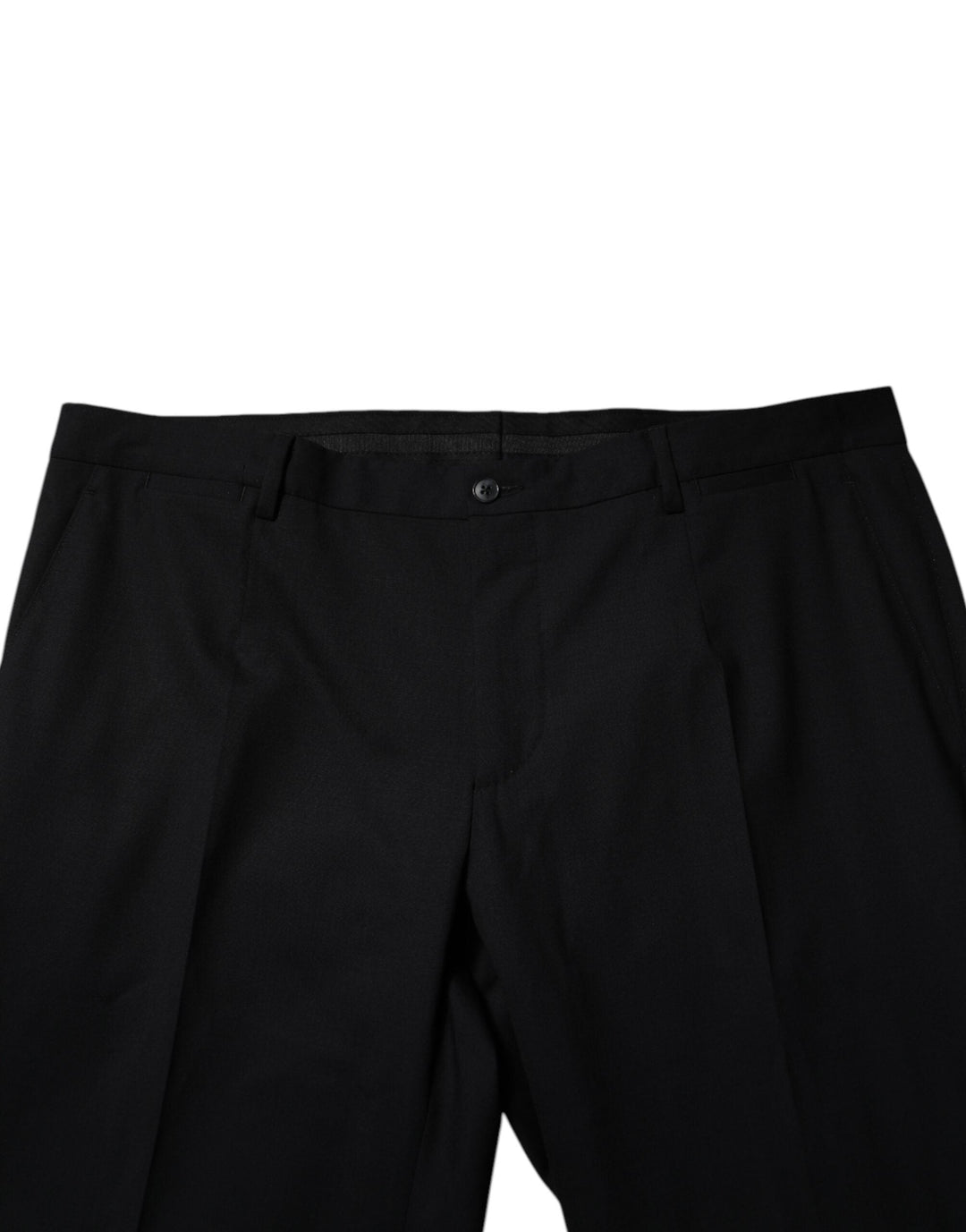 Men’s Dolce &amp; Gabbana Black Wool Formal Dress Pants