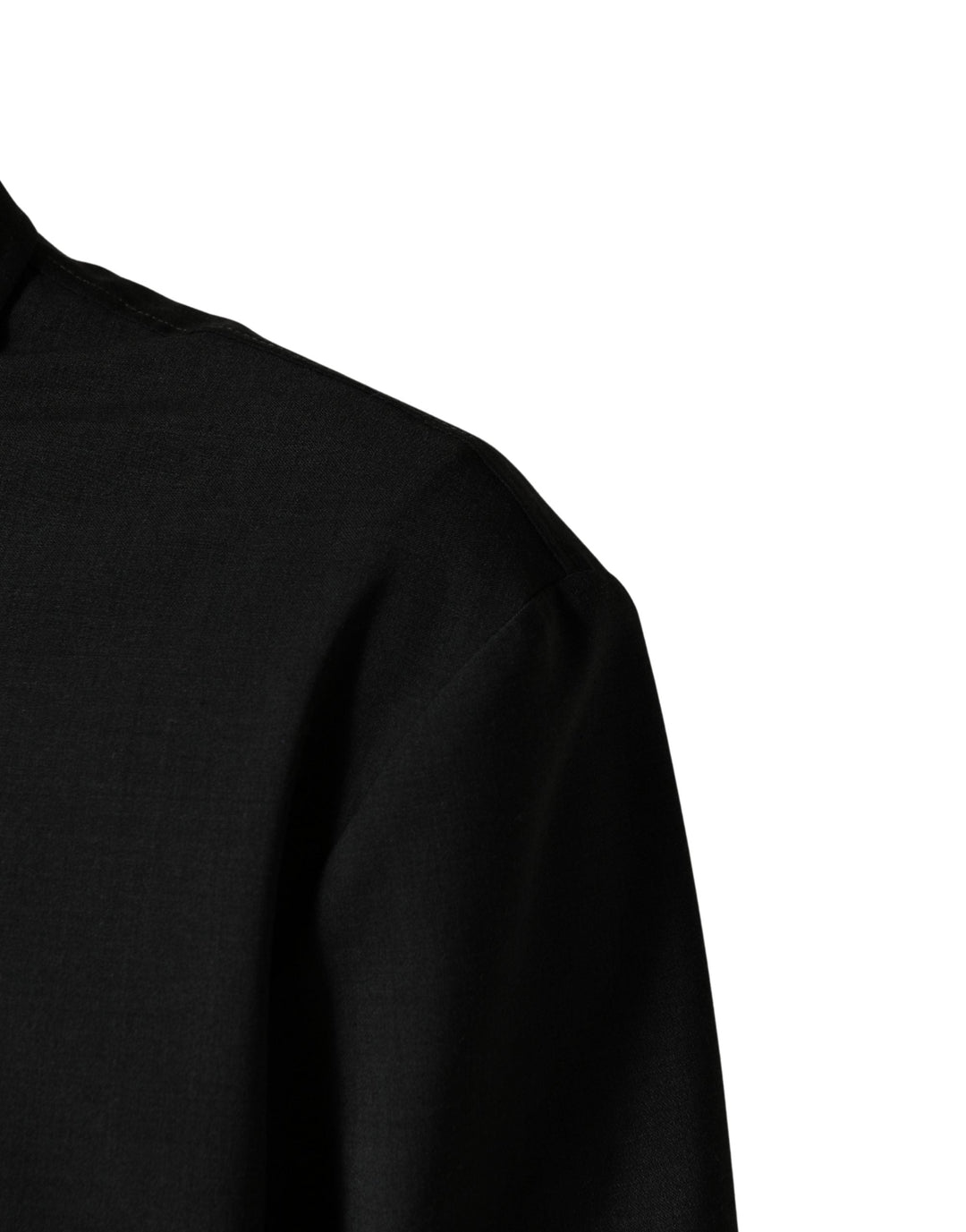 Men’s Dolce &amp; Gabbana Black Wool Logo Full Zip Men Bomber Jacket