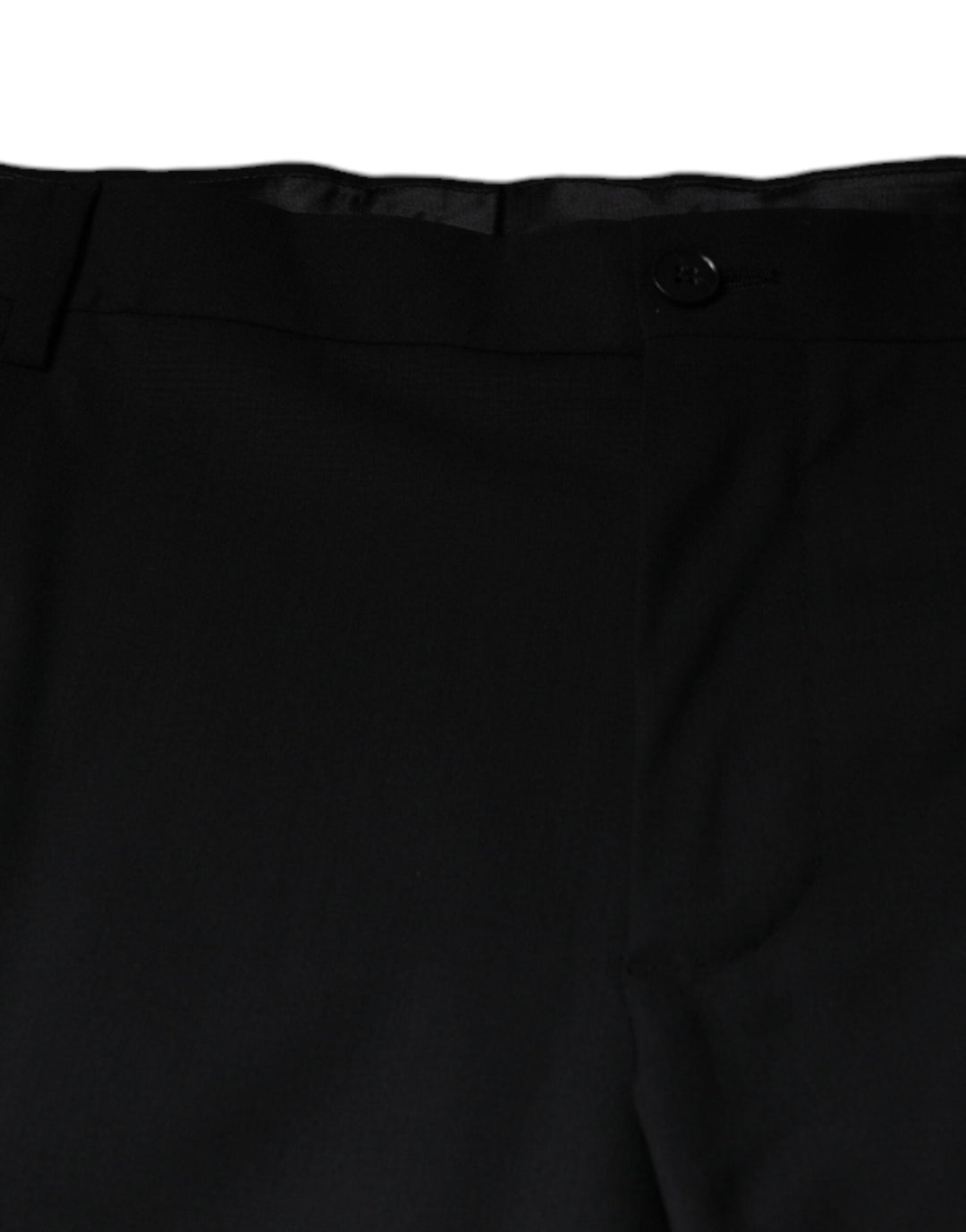 Men’s Dolce &amp; Gabbana Black Wool Men Formal Dress Pants