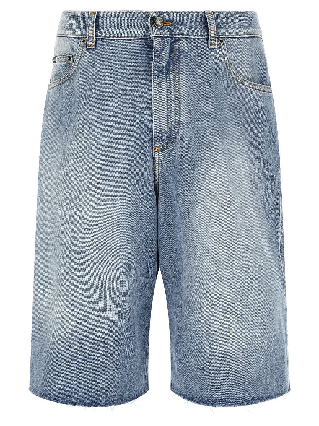 Men’s Dolce &amp; Gabbana Blue Cotton Bermuda Shorts