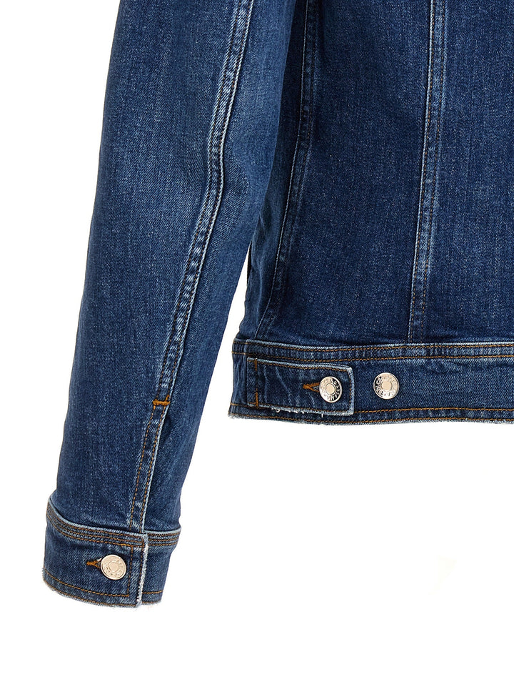 Men’s Dolce &amp; Gabbana Blue Cotton Denim Jacket