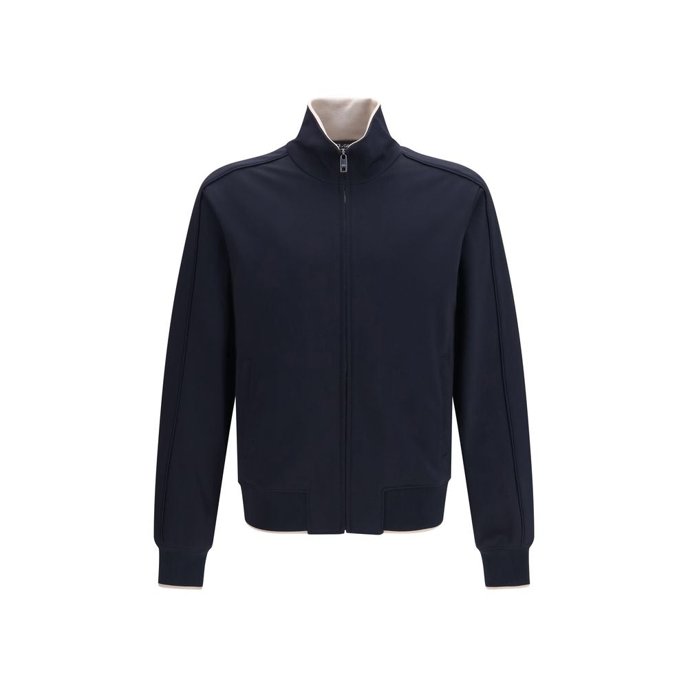 Men’s Dolce & Gabbana Blue Polyamide Full-length Jacket