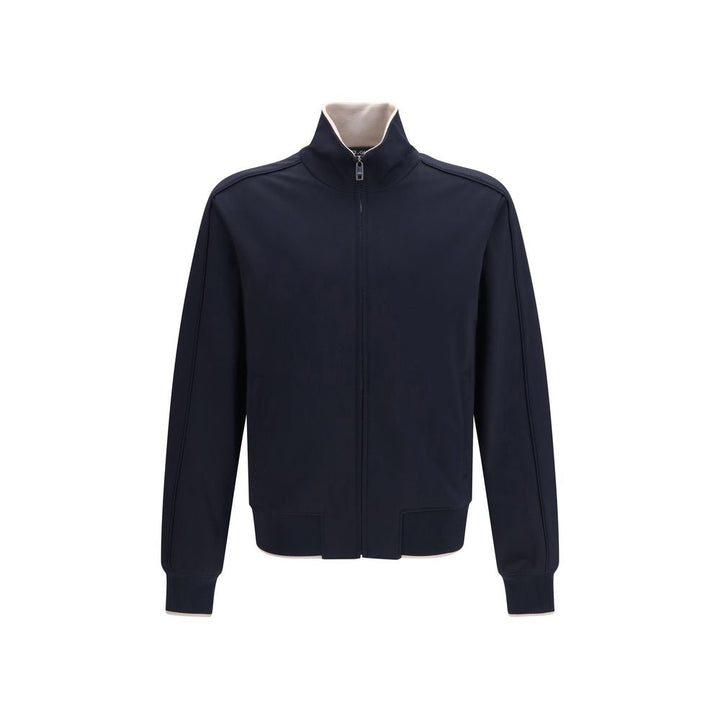 Men’s Dolce &amp; Gabbana Blue Polyamide Full-length Jacket