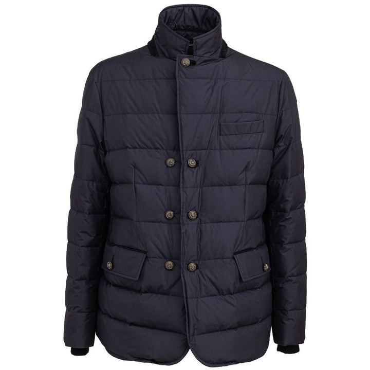 Men’s Dolce &amp; Gabbana Blue Polyester Coat