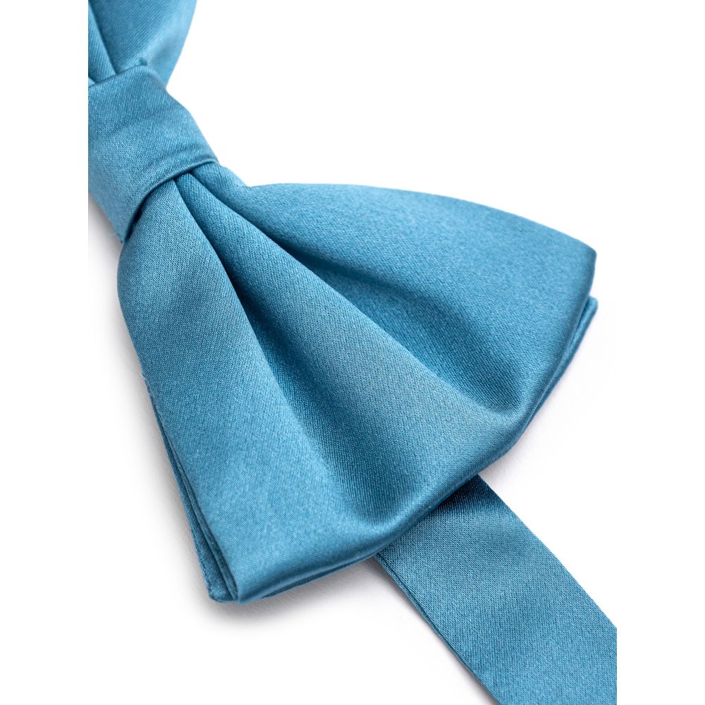 Men’s Dolce & Gabbana Blue Silk Bowtie