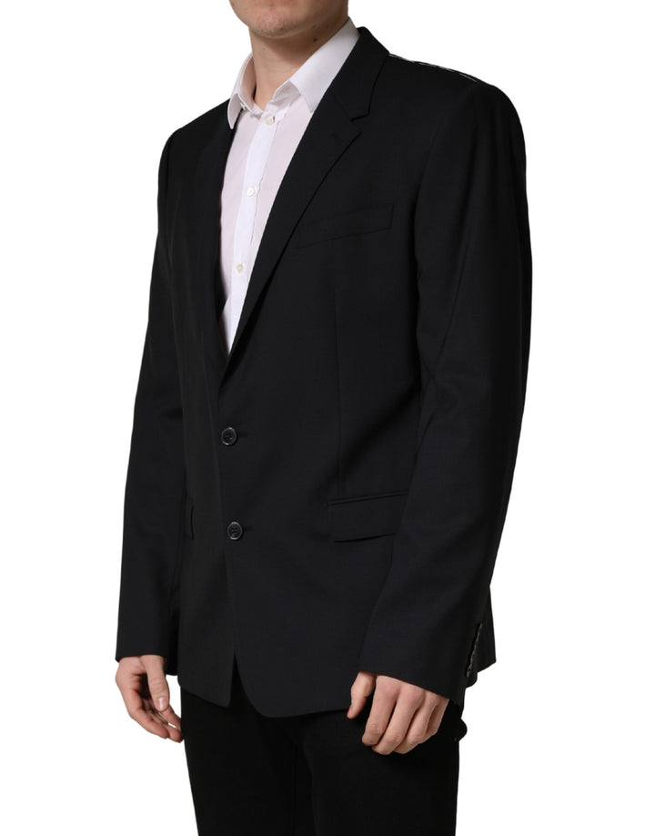 Men’s Dolce &amp; Gabbana Blue Single Breasted 2 Button Suit Jacket