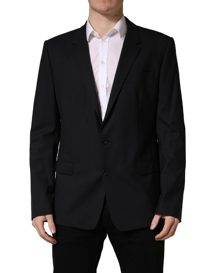 Men’s Dolce &amp; Gabbana Blue Single Breasted 2 Button Suit Jacket