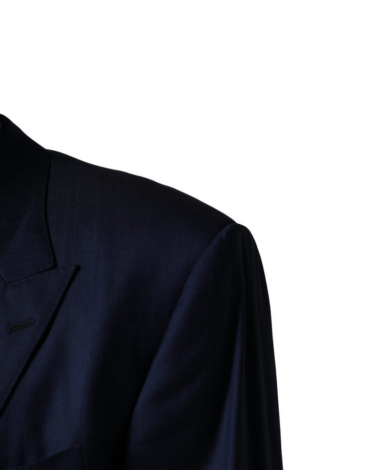 Men’s Dolce &amp; Gabbana Blue Single Breasted 2 Button Suit Jacket