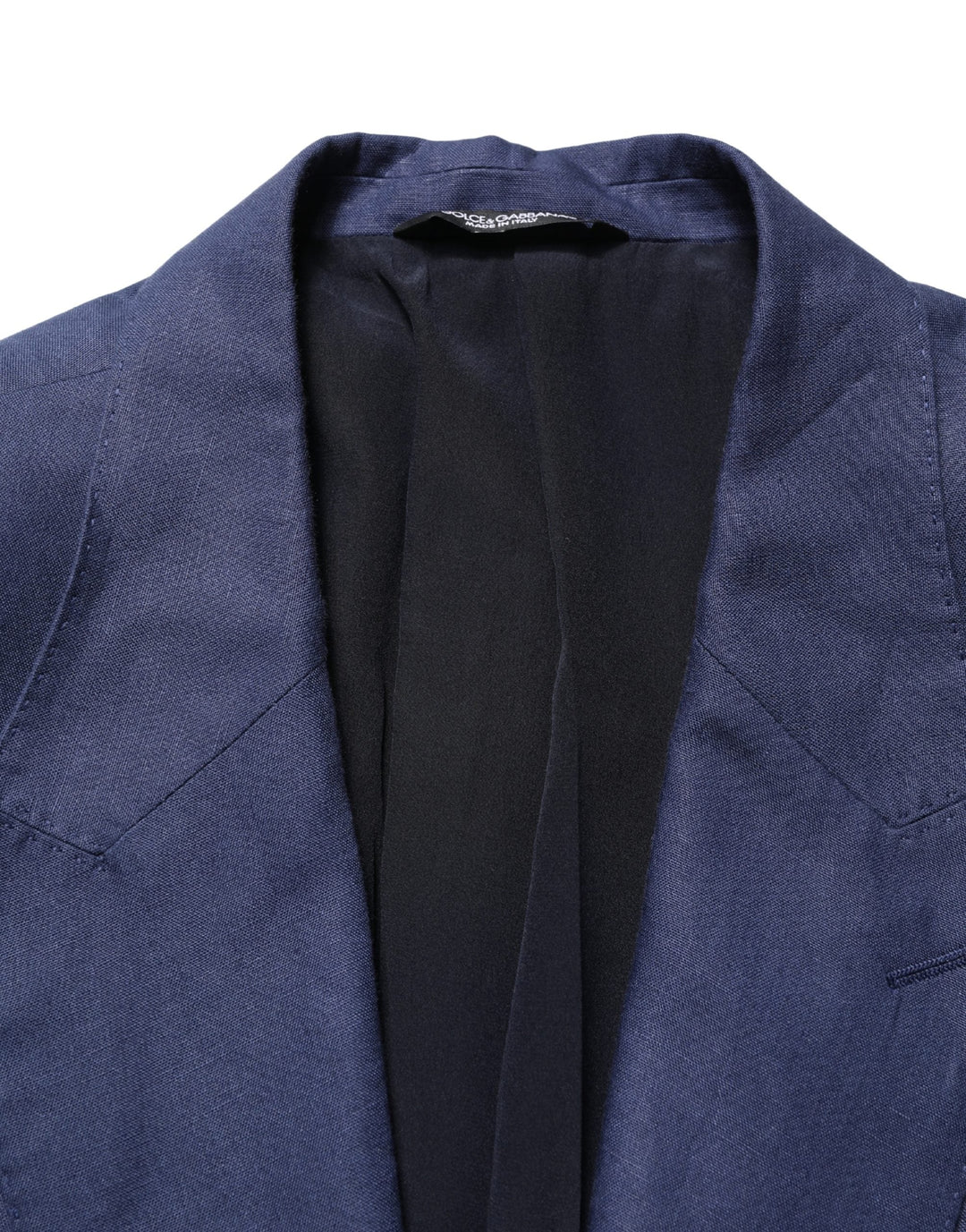 Men’s Dolce &amp; Gabbana Blue Single Breasted 2 Button Suit Jacket