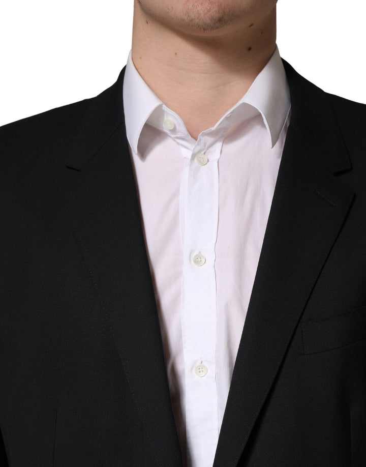 Men’s Dolce &amp; Gabbana Blue Single Breasted 2 Button Suit Jacket