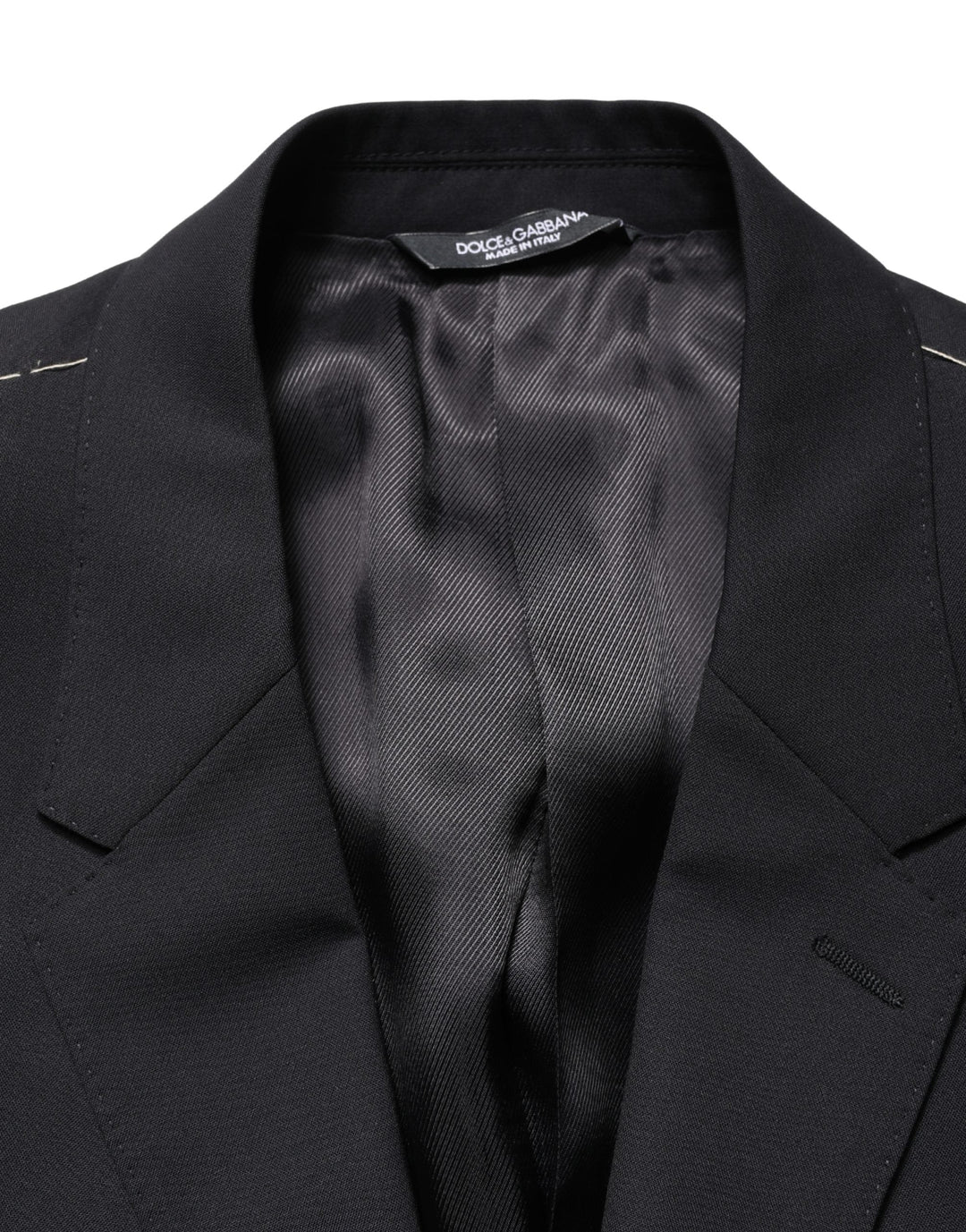 Men’s Dolce &amp; Gabbana Blue Single Breasted 2 Button Suit Jacket