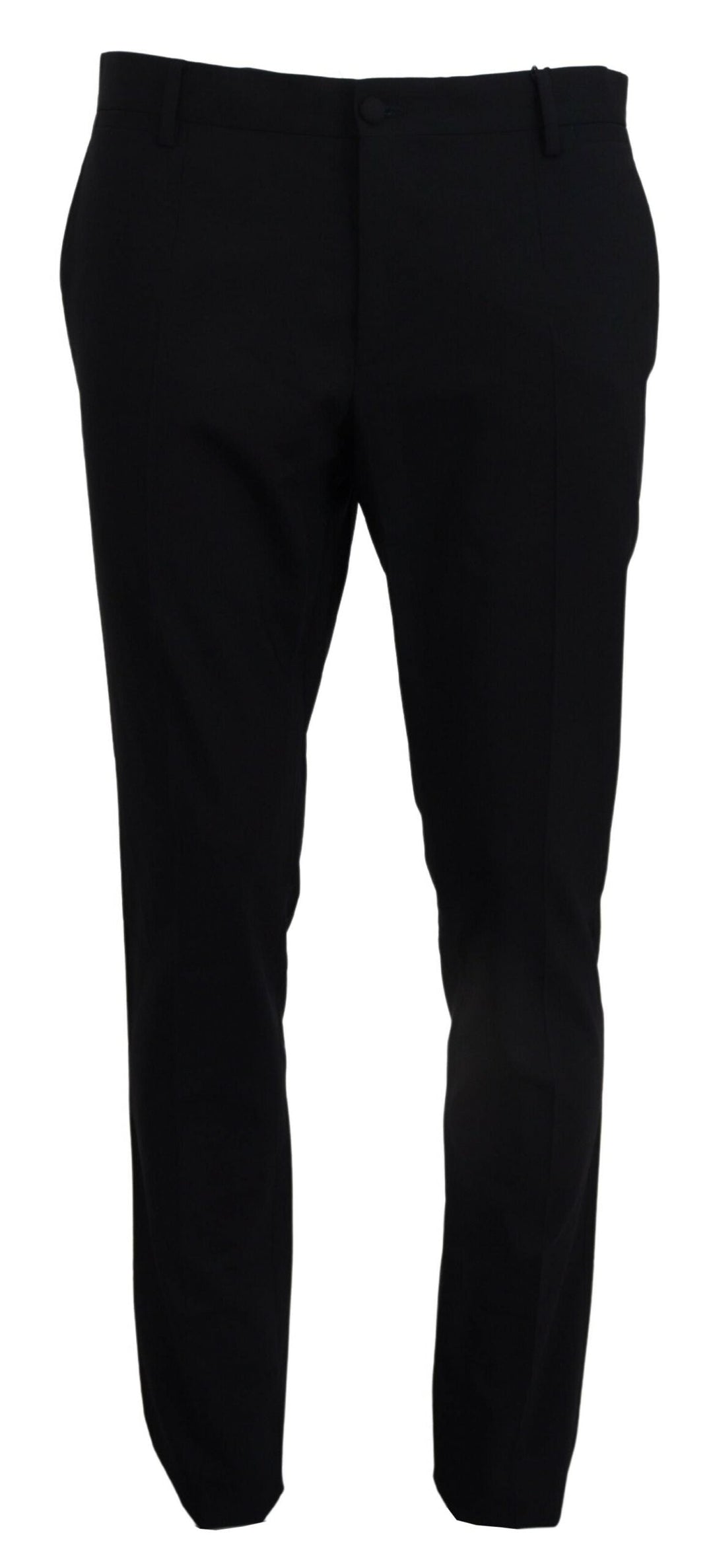 Men’s Dolce & Gabbana Blue Wool Stretch Dress Formal Slim Fit Pant