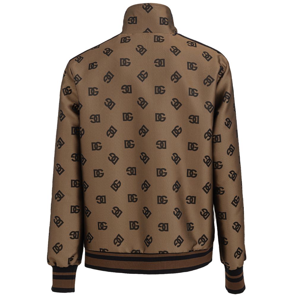 Men’s Dolce & Gabbana Bronze Polyester Shell Jacket