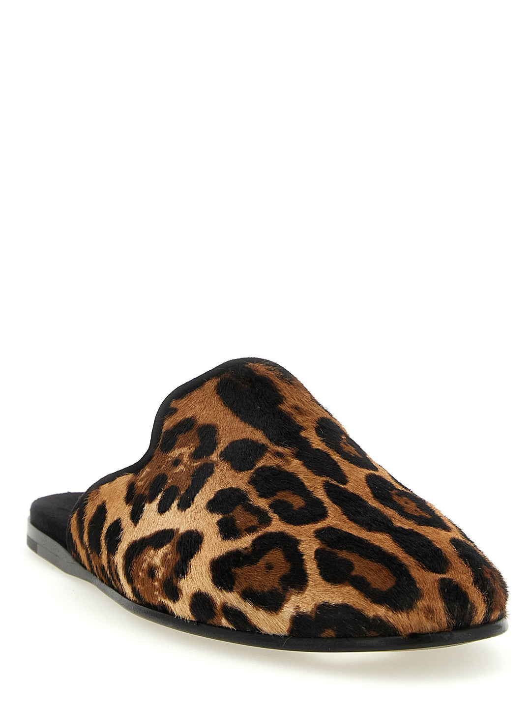 Men’s Dolce &amp; Gabbana Brown Calfskin Flats