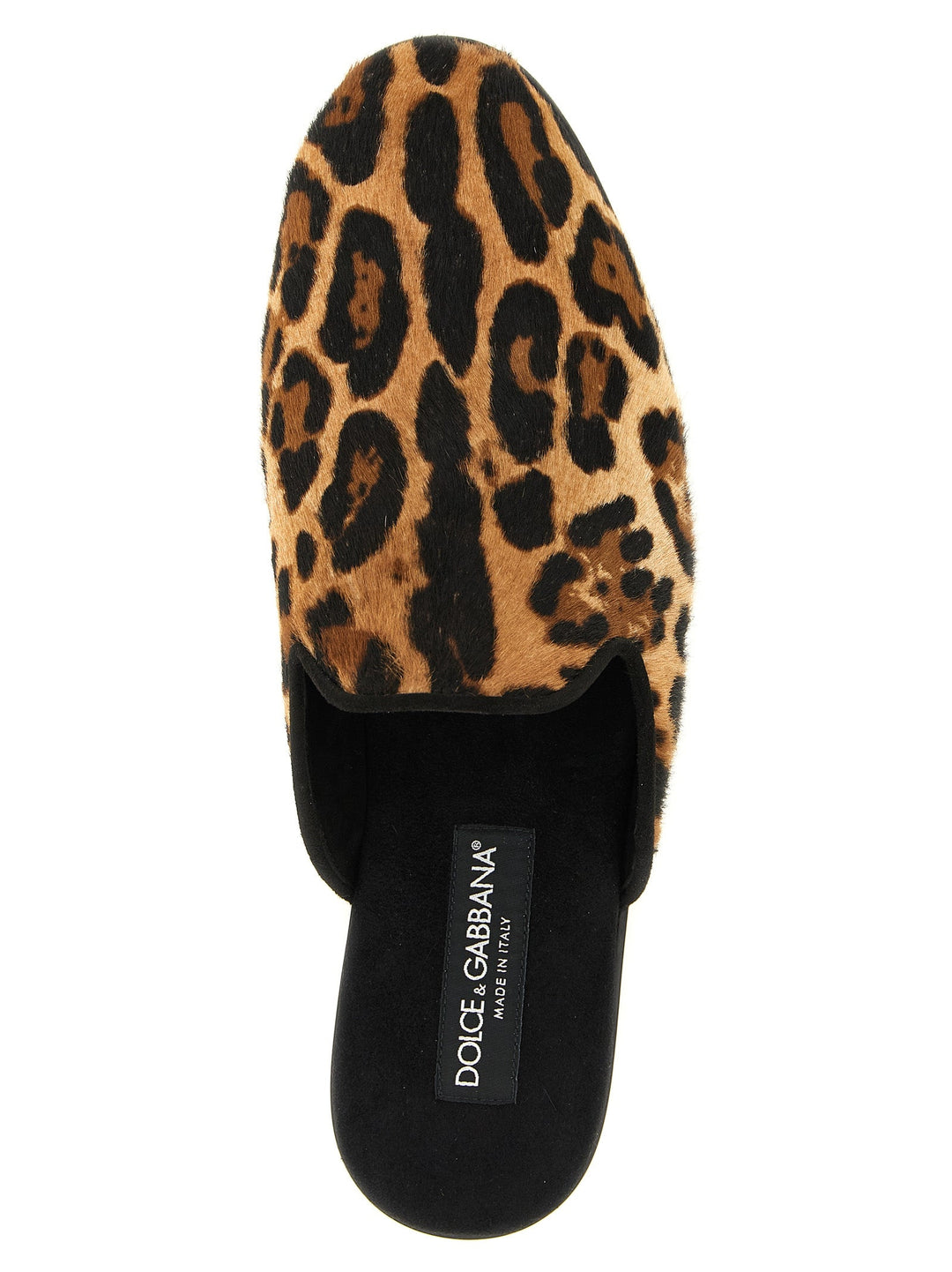 Men’s Dolce &amp; Gabbana Brown Calfskin Flats