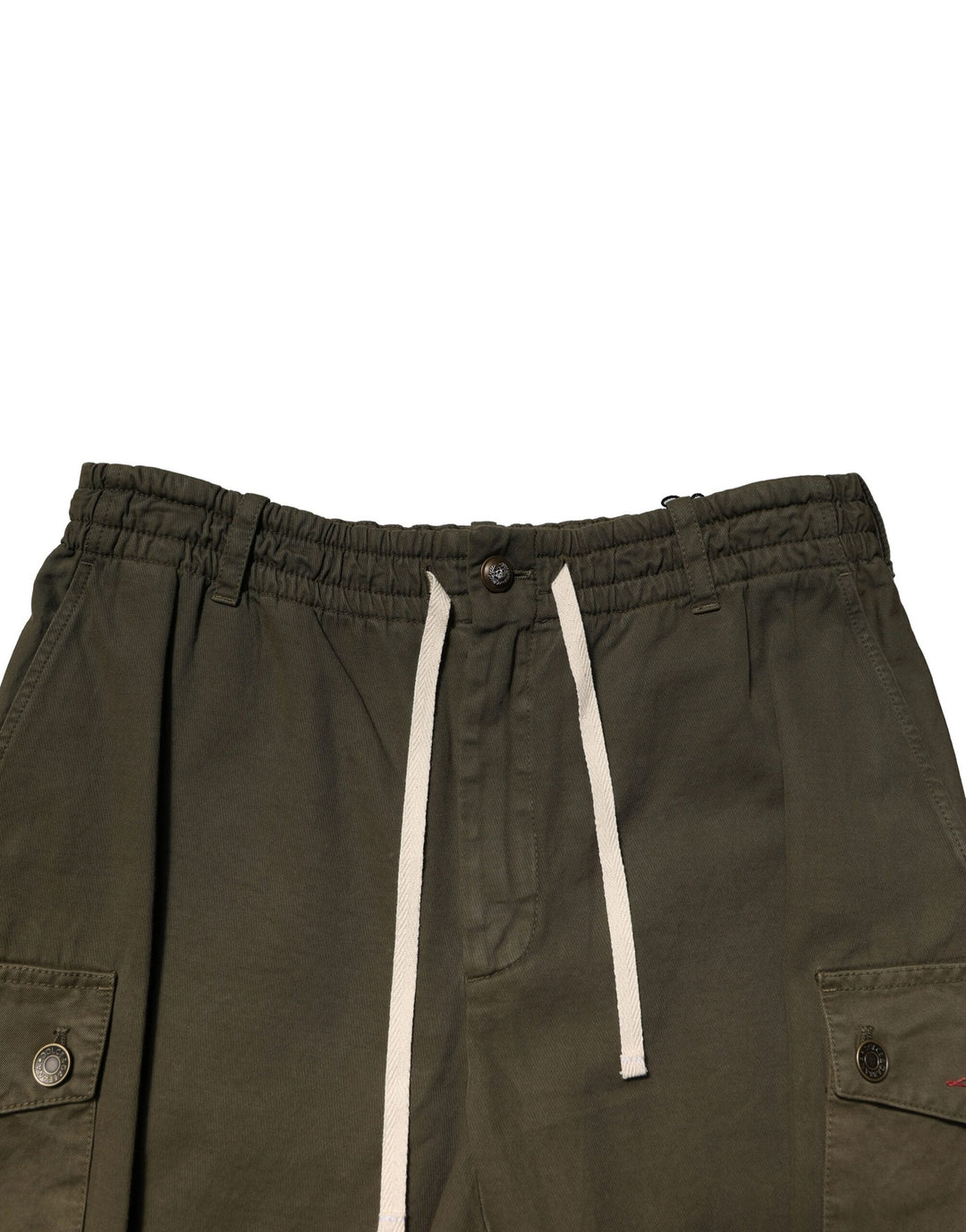 Men’s Dolce &amp; Gabbana Brown Cotton Cargo Drawstring Pants