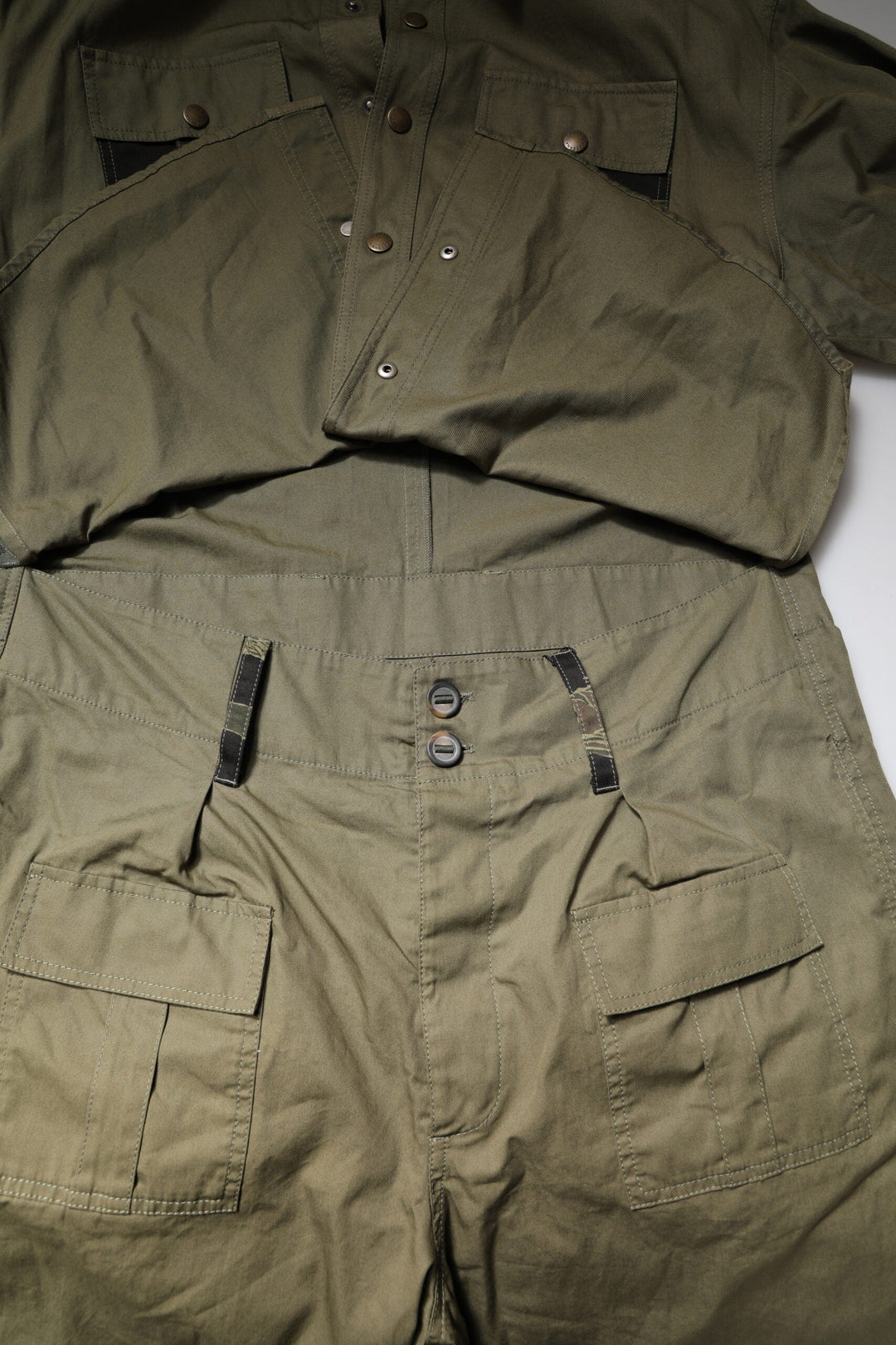 Dolce &amp; Gabbana Brown Cotton Stretch Shirt Pants Casual Set