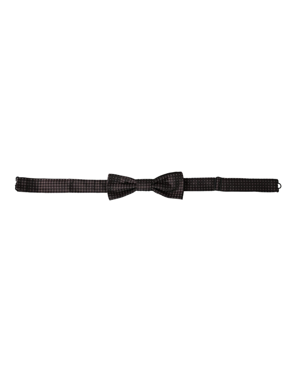 Men’s Dolce & Gabbana Brown Fantasy Silk Adjustable Neck Men Papillon Bow Tie