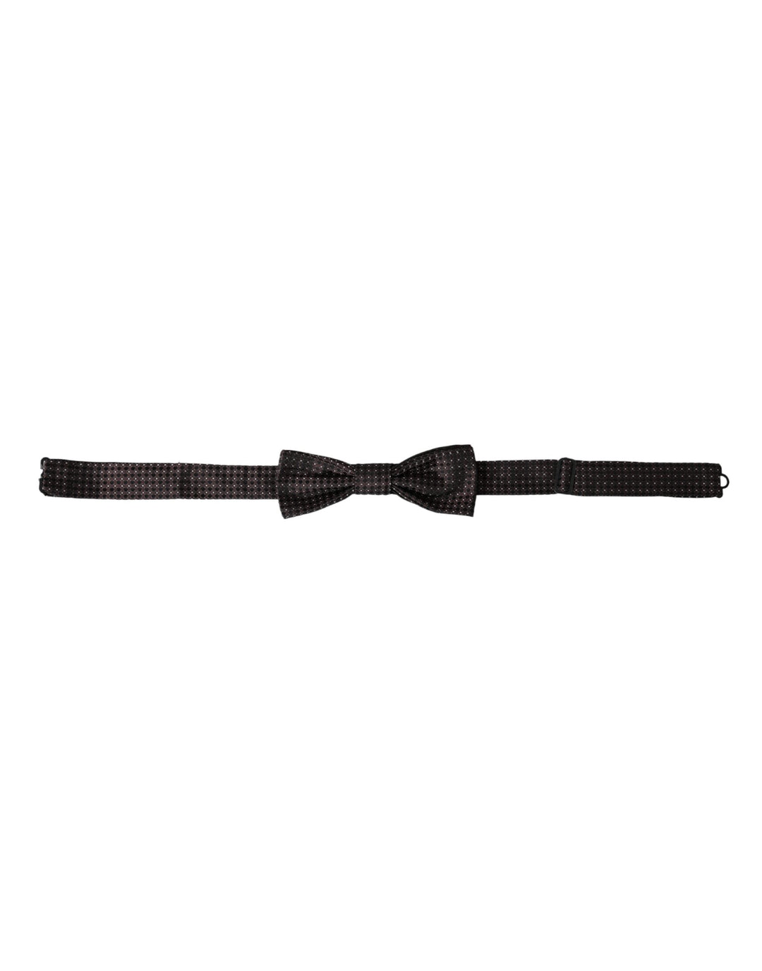 Men’s Dolce &amp; Gabbana Brown Fantasy Silk Adjustable Neck Men Papillon Bow Tie