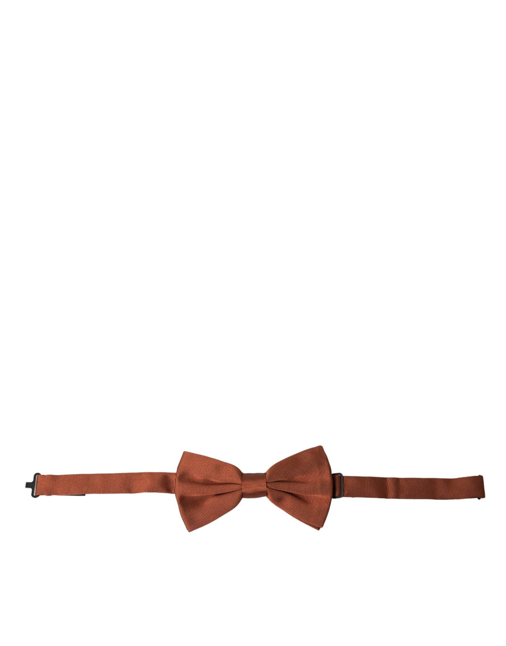 Men’s Dolce & Gabbana Brown Silk Adjustable Neck Men Bow Tie