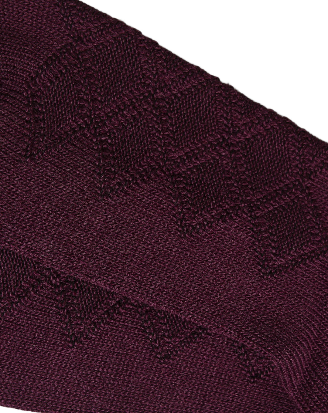 Dolce &amp; Gabbana Burgundy Wool Crest Logo Knee High Accessory Socks