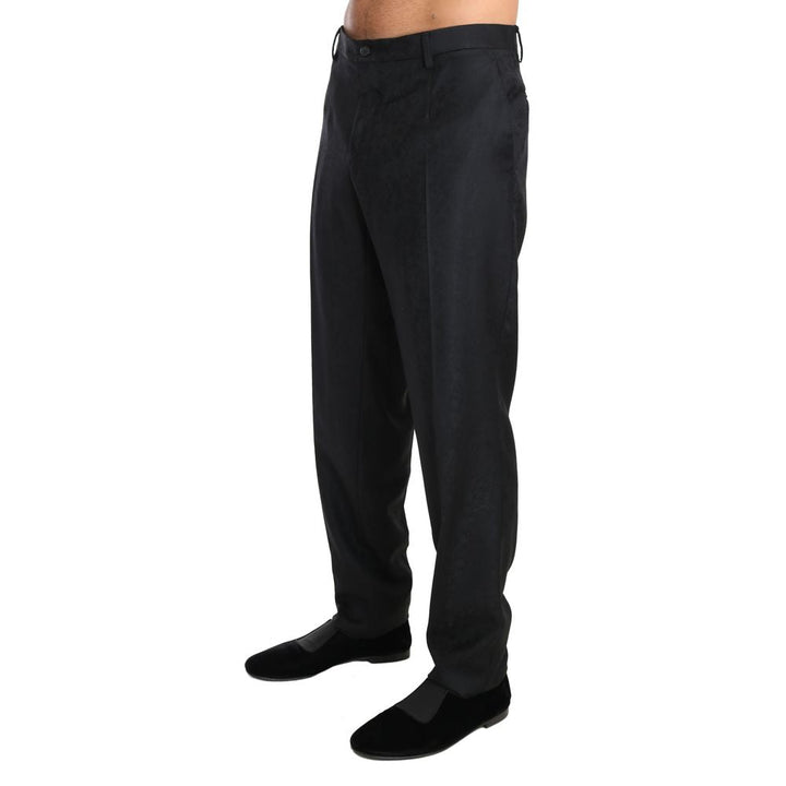 Men’s Dolce &amp; Gabbana Gray Cotton Dress Pants