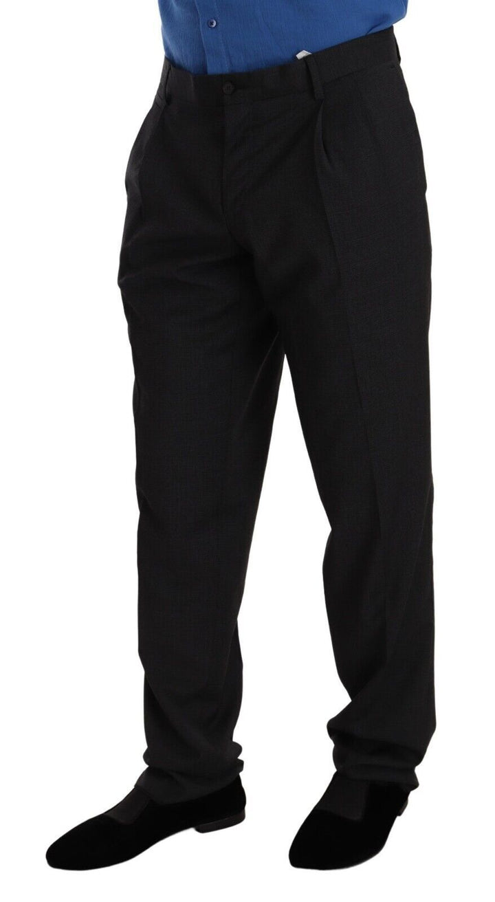 Men’s Dolce &amp; Gabbana Gray Dress Trouser Ventanni Pants