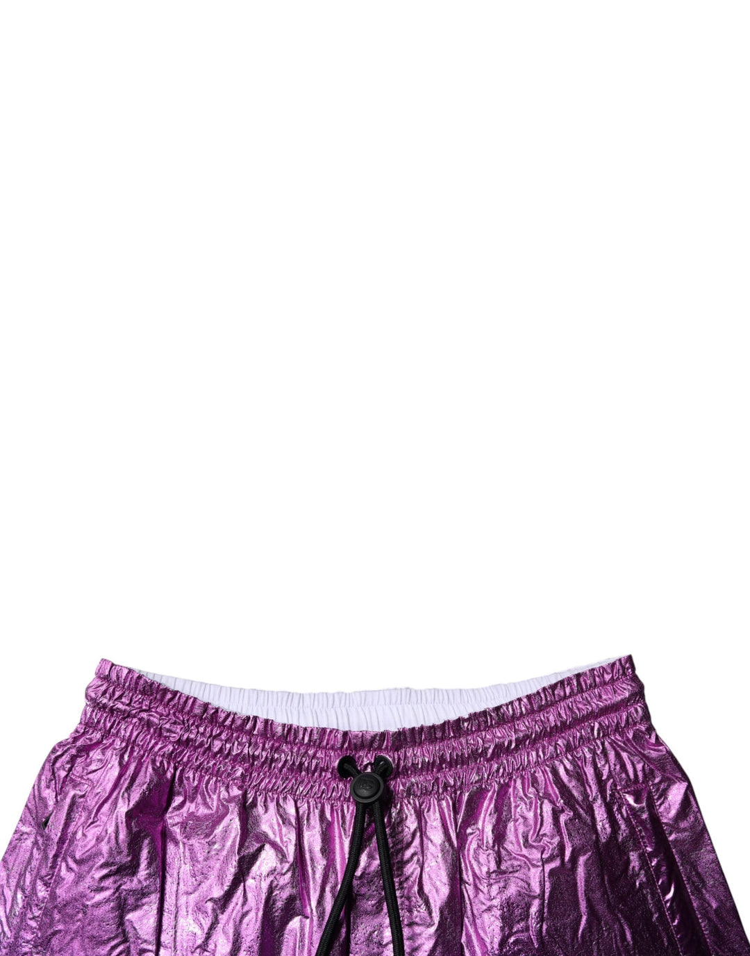 Men’s Dolce &amp; Gabbana Metallic Pink Purple Two Tone Bermuda Shorts