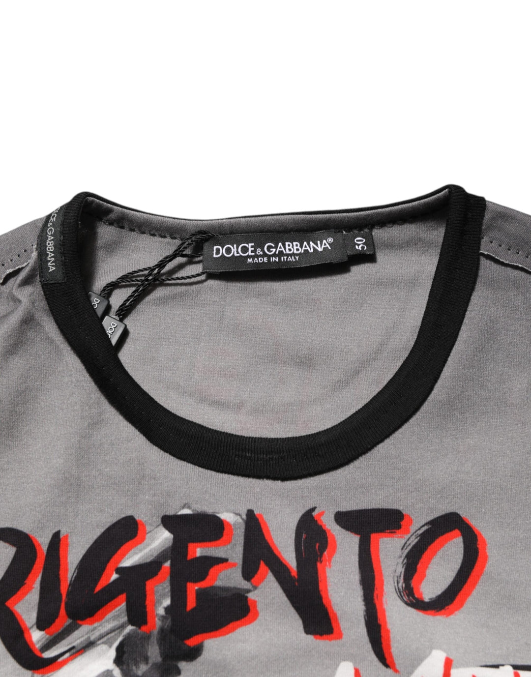 Dolce &amp; Gabbana Multicolor Agrigento Dance Jazz Music Print T-shirt